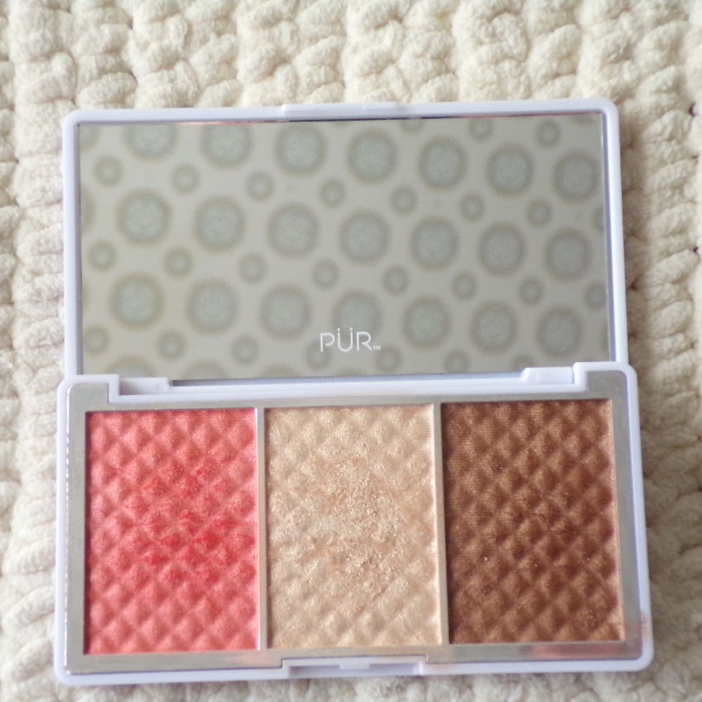 Pur Minerals Bronze and Brighten Cheek Palette